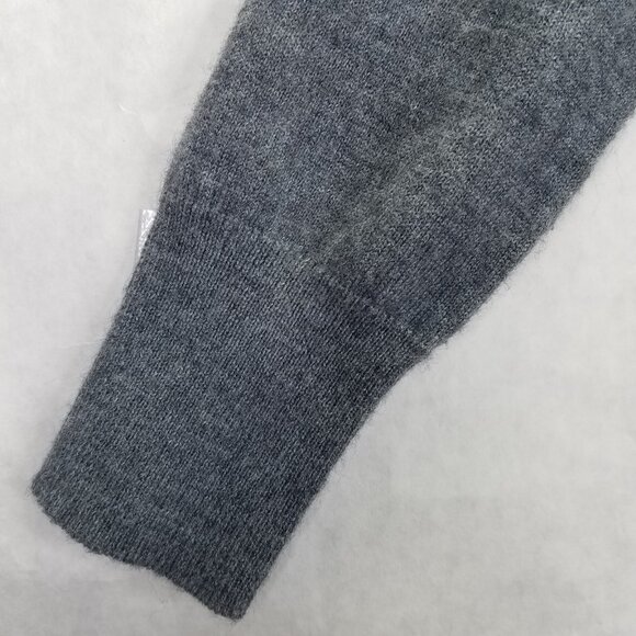 Jones New York JNY Tunic Sweater Women's M Mock Neck Merino Wool Long Sleeve - Picture 4 of 13